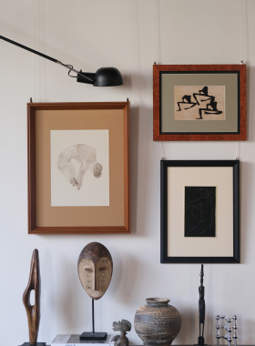 中古风折中主义席勒高级感艺术画