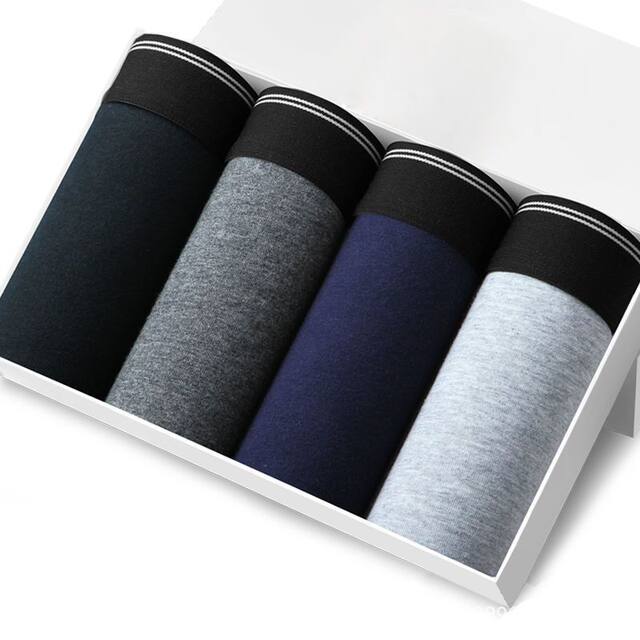 Men's underwear pure cotton large size boxer shorts boxer