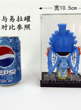 中国特色工艺品创意卡通京剧摆件