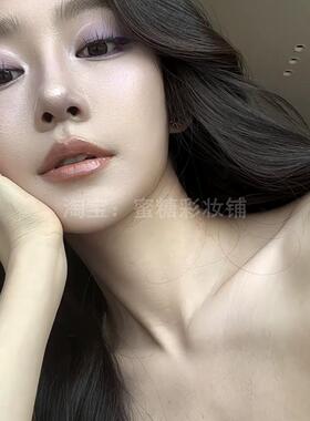 独属紫色的梦幻浪漫 美出新高度 马卡龙蓝紫眼影盘哑光莫兰迪彩色