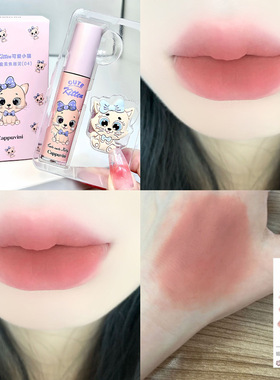 初恋小白花感的无花果蜜桃唇釉