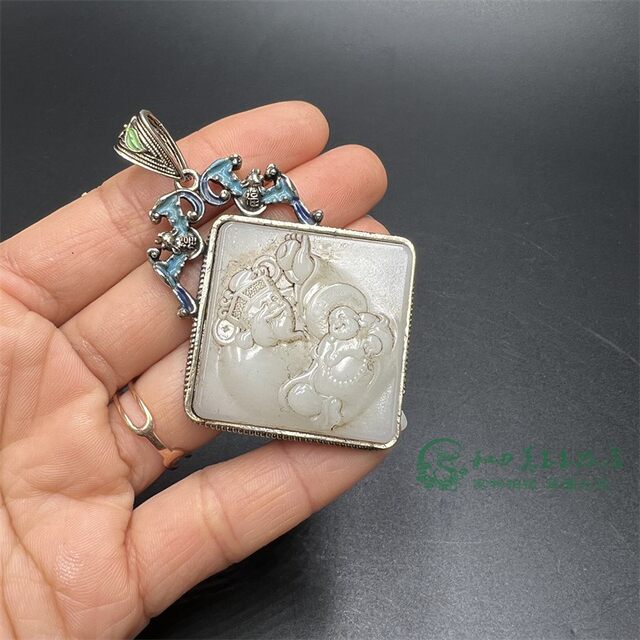 Antiques and miscellaneous antique patinated cloisonné carvings