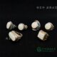 Tibetan silver inlaid white jade ring silver bracelet jade ring face