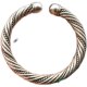 Twist twist Tibetan silver women's bracelet antique antique