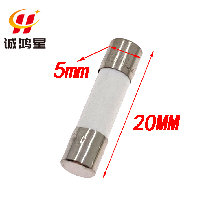 F5AL250V快熔断5A保险丝5x20/6*30mm熔断器陶瓷保险管 - 图1