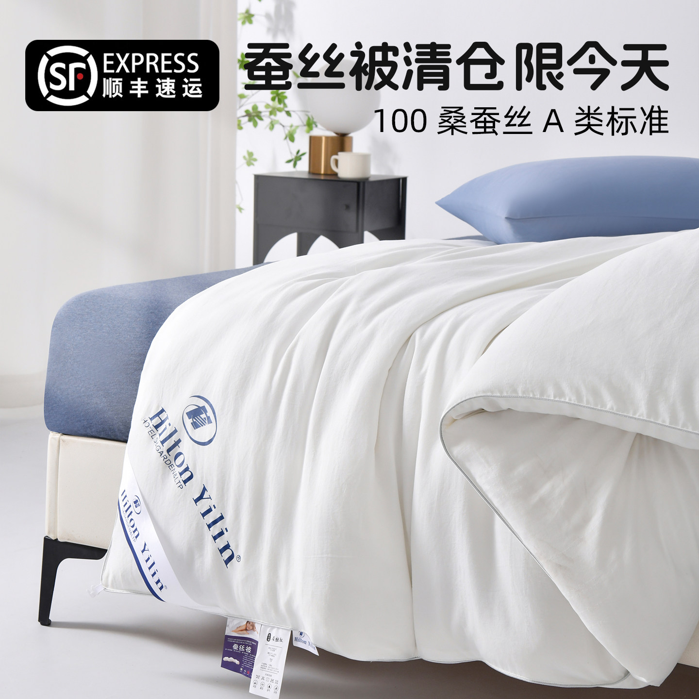 蚕丝被100桑蚕丝被芯空调被子夏凉被双人春秋被正品学生加厚冬被,淘宝优惠券,粉丝福利购,淘宝优惠卷