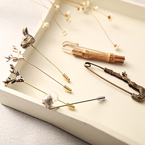 复古文艺胸针胸花