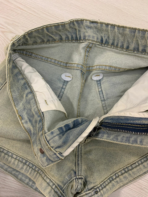 ໂສ້ງຂາສັ້ນ denim ແມ່ຍິງຮ້ອນ