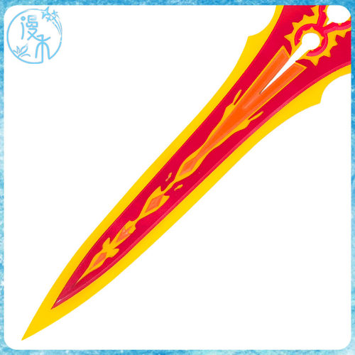 【漫禾】原神 火神玛薇卡cos服 焚曜千阳 道具武器大剑 可发光 - 图1