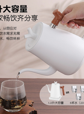 天鹅嘴咖啡烧水茶茶壶跨境110v