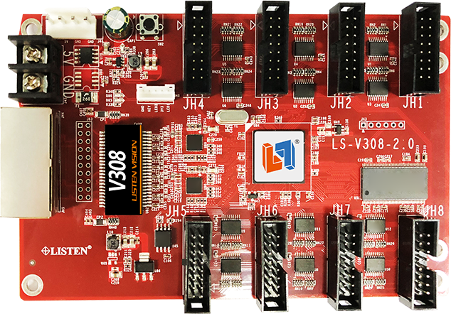 全新灵信V301-75 V308 V312 V316 V9控制卡接收卡特价销售-图0