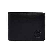 Spot 31914 Character Residence Bayern Perimeter Black Genuine Leather Handy Cross Section Wallet Card Clip With Zero Money Bag