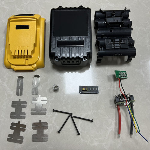 代替得伟DCB200锂电池外壳套料PC+ABS18V20V 10电芯电池外壳 - 图2