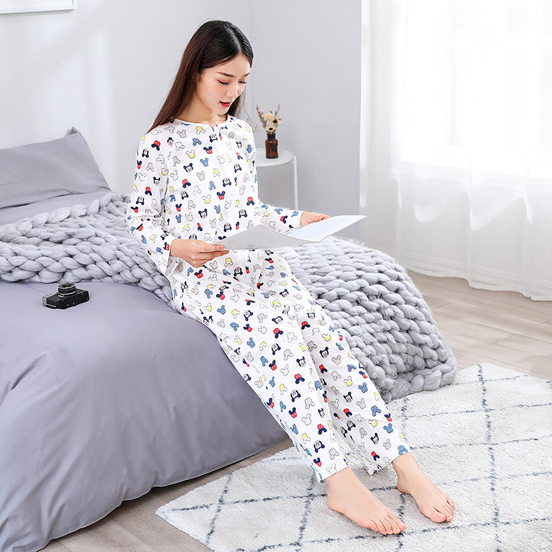 旅行便携薄款纯棉睡袋可爱休闲睡衣 珠丽阳连体睡衣睡衣/家居服套装