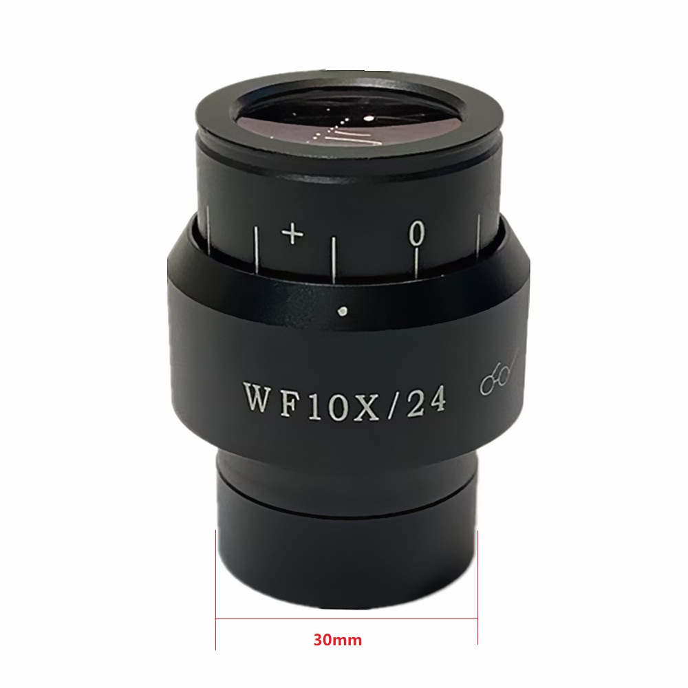 体视显微镜WF10X/24高眼点视度可调广角目镜视场24MM接口30MM - 图0