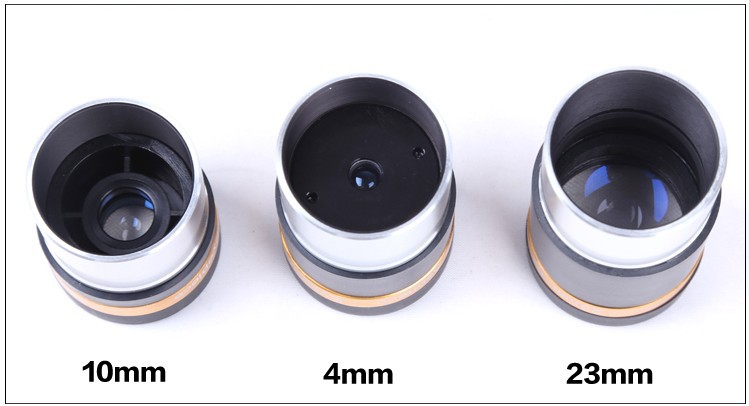 星特朗114lcm天文望远镜广角目镜套装62度4/10/23mm非球面目镜 - 图3