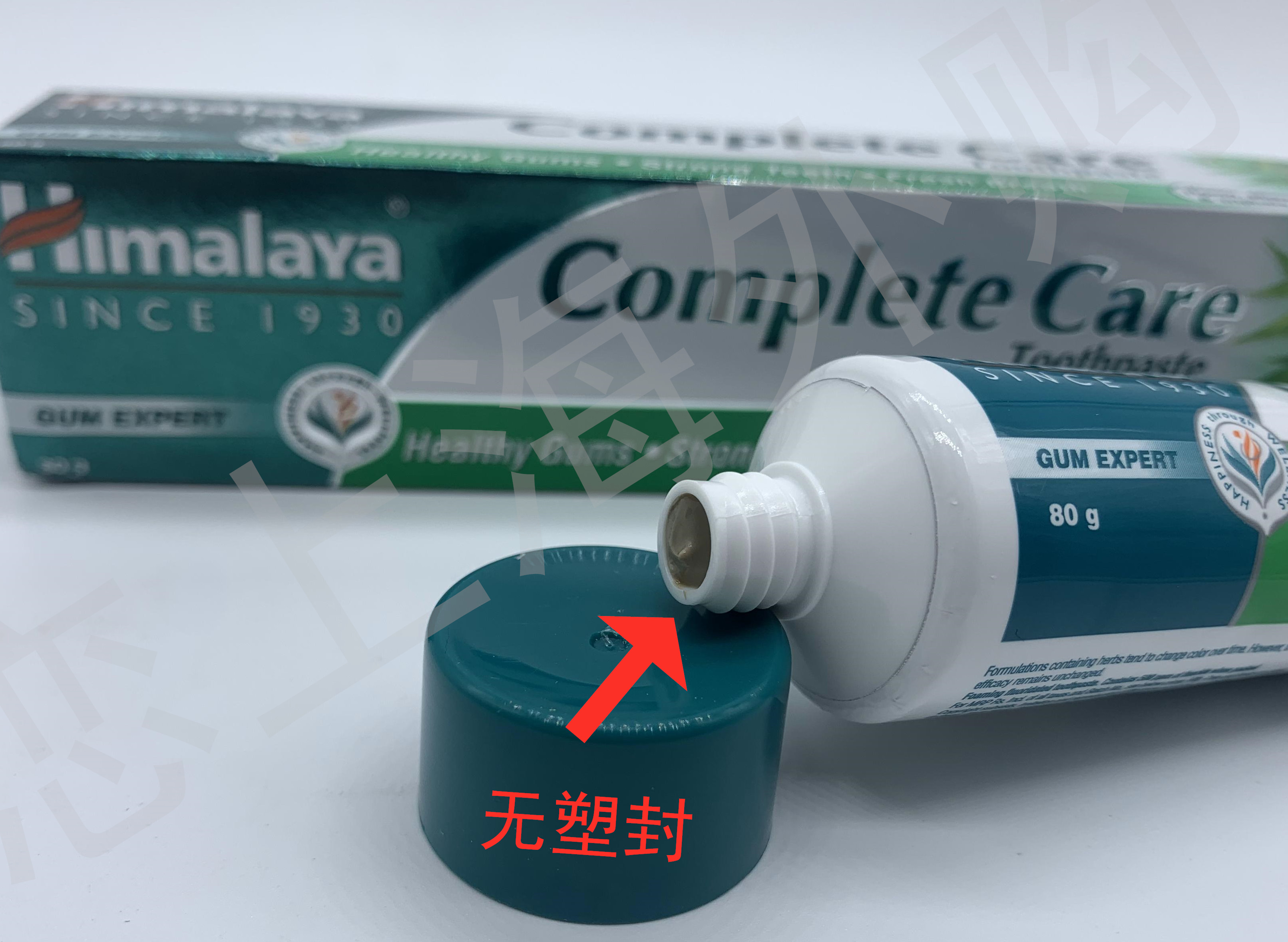 正品 印度 Himalaya 喜马拉雅 纯植物 无氟 草本 全校护理牙膏 - 图0