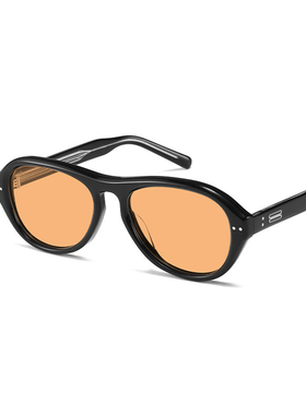 复古大圆尼龙镜片UV400太阳镜