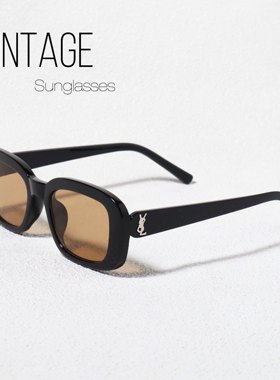 新款方形墨镜女近视太阳镜男有度数高级感防紫外线黑色复古显瘦潮