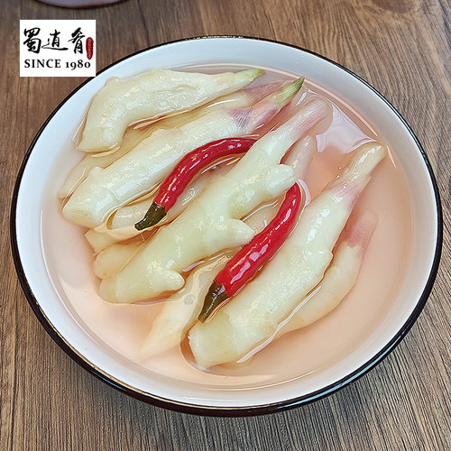 四川泡姜嫩姜芽商用泡仔姜腌制酸姜泡菜泡辣椒酸脆子姜泡椒生姜牙 - 图0