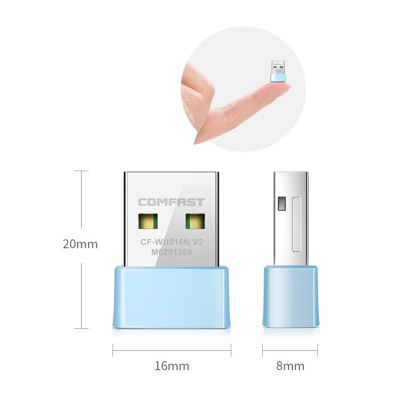 水星免驱动usb无线网卡台式机笔记本电脑主机mercury发射随身wifi接收器5g双频千兆家用网络信号上网以太网 - 图3