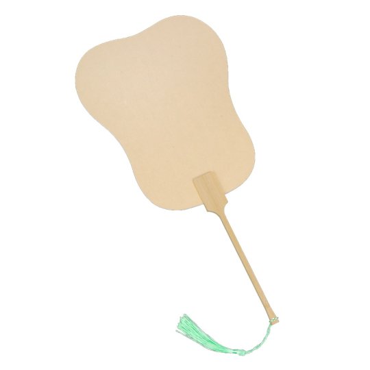 DIY antique style blank rice paper round fan palace fan