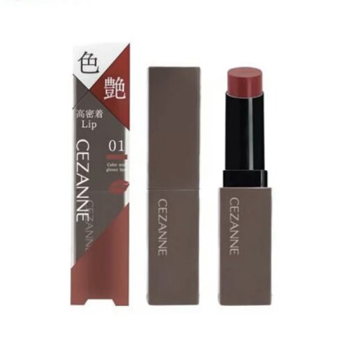 【现】日本cezanne倩丽方管新色春季新品 口红唇膏01 02日杂感 - 图3