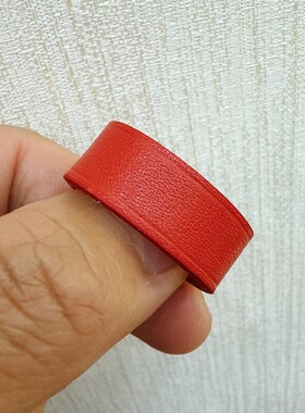 2.5CM牛皮固定皮圈腰带环裤带配件防掉松紧皮带尾部皮环包包带圈