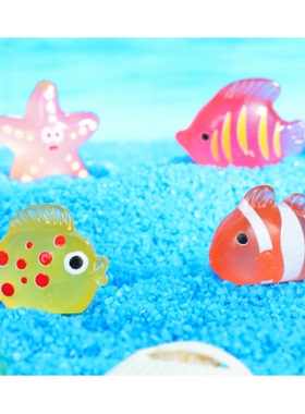 热带海洋鱼系列 DIY饰品配件自制发夹头绳装饰车载摆件材料