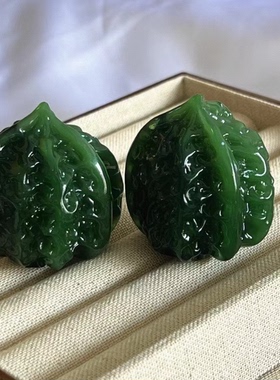 文玩仿玉核桃把玩健身手球手把件玉石核桃生日送礼摆件书房装饰