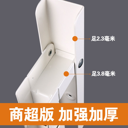 厨房微波炉支架可伸缩可折叠置物架墙壁挂式烤箱架白色收纳挂架子 - 图1