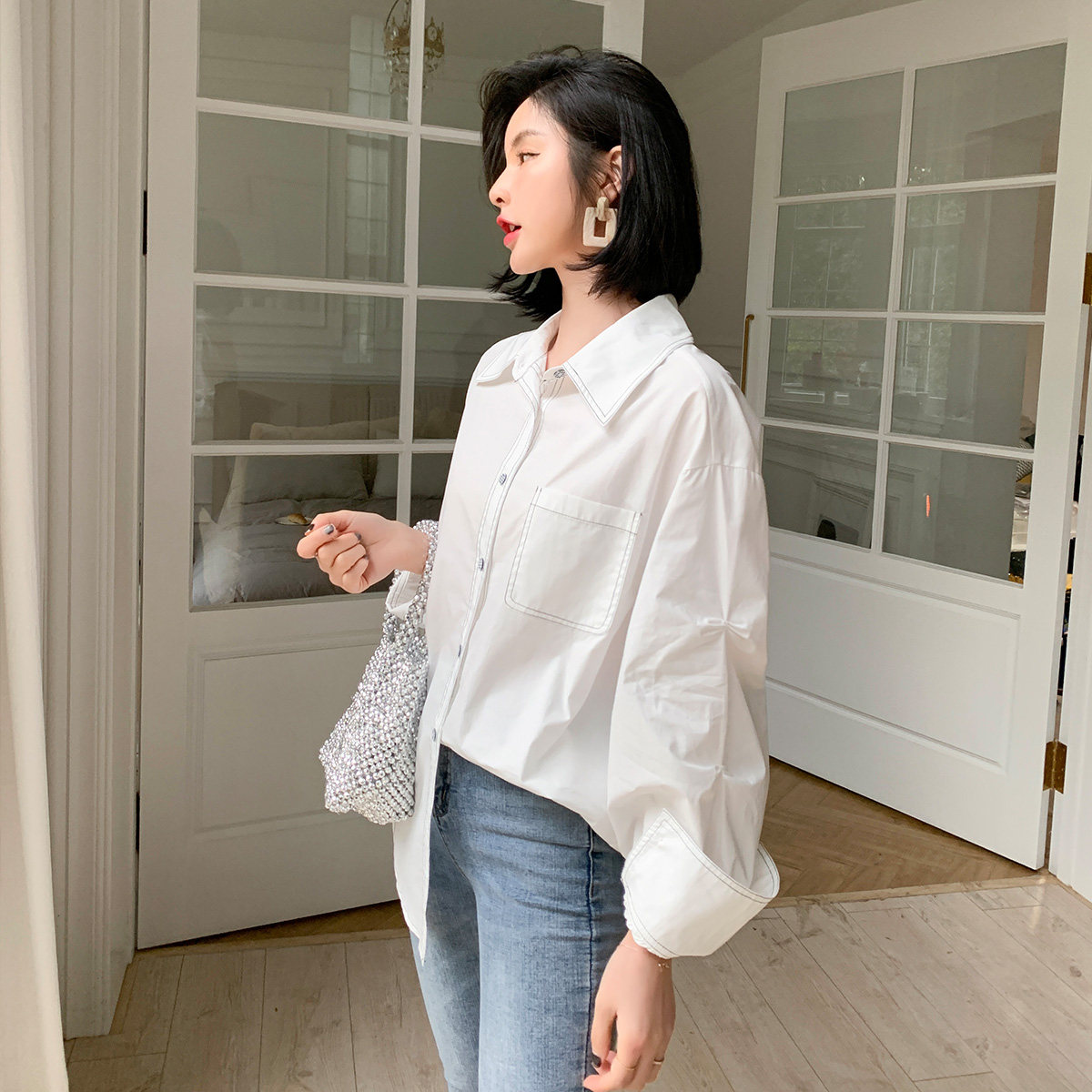 真维斯【日系优品】2020秋季新品衬衫 真维斯时尚衬衫