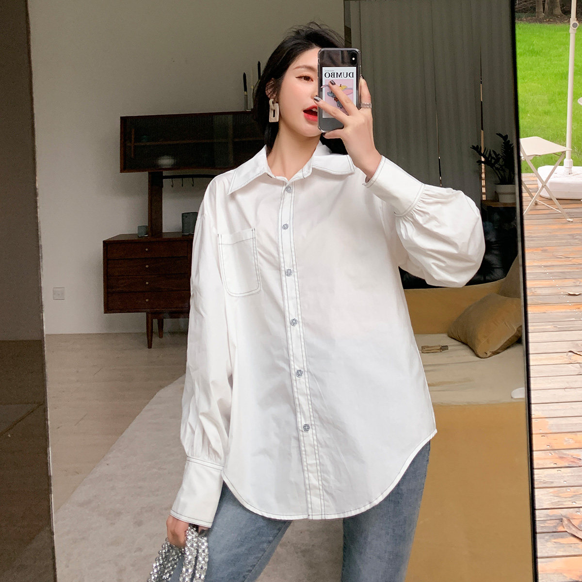 真维斯【日系优品】2020秋季新品衬衫 真维斯时尚衬衫