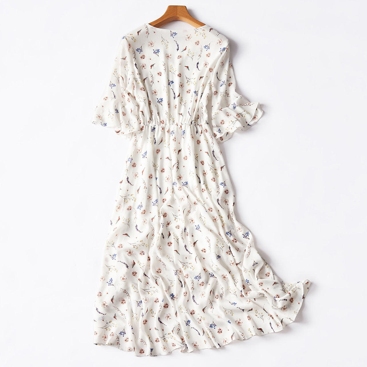 真维斯淑女雪纺2020新款春夏仙女裙 真维斯时尚连衣裙