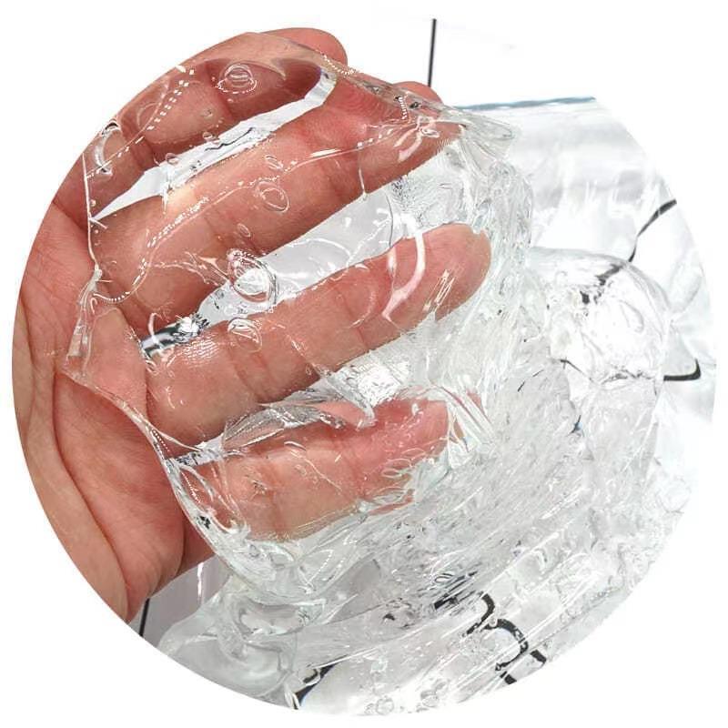透明泰透史莱姆原液成品 silme基础泥diy起泡胶玻璃泥水晶泥 - 图3