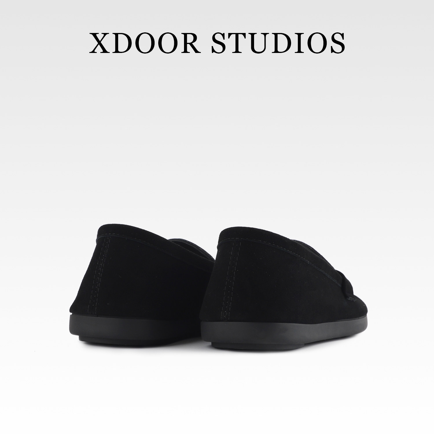 【绒梦溯光】XDOOR STUDIOS锁扣真皮乐福鞋女懒人一脚蹬豆豆单鞋,淘宝优惠券,粉丝福利购,淘宝优惠卷