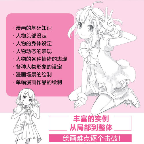 超级漫画技法从入门到精通 漫画教程书零基础学素描动漫绘画书籍速写临摹画册本画画自学教材画人物人体结构手绘头像基础 - 图1