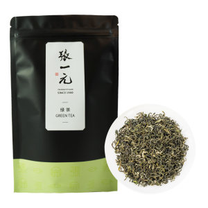 张一元茶叶洞庭碧螺春（特二1号）2024年新绿茶春茶袋装100元/50g