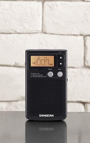 SANGEAN/山进 DT-200X FM/AM便携式收音机 美国代购 正品保证 - 图1