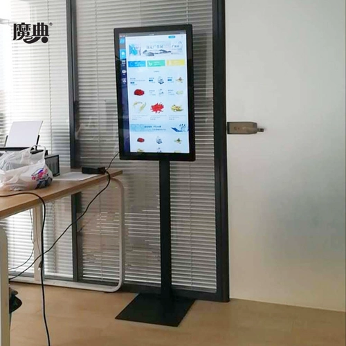 Надеть на землю мобилизованный дисплей компьютерный кронштейн телевизор может повернуть горизонтальный вертикальный экран и наклонить пронзительный кронштейн