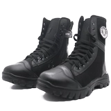 Высокие летние тканевые сапоги, износостойкие нескользящие тактические туфли, ботинки, высокая талия