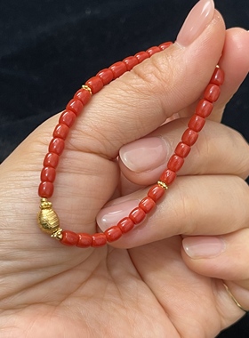 原创精品高货珊珊小桶珠手链