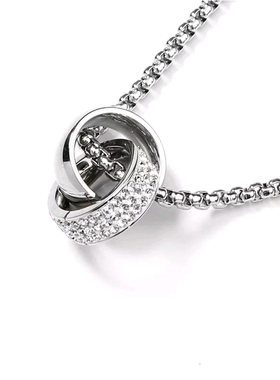 genanx闪电潮牌小众金属镶钻圆环