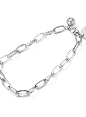 钛钢拼接圆柱挂件手链