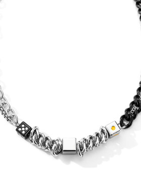 GENANX闪电潮牌情侣项链纪念日骰子装饰小众七夕礼物余宇涵同款