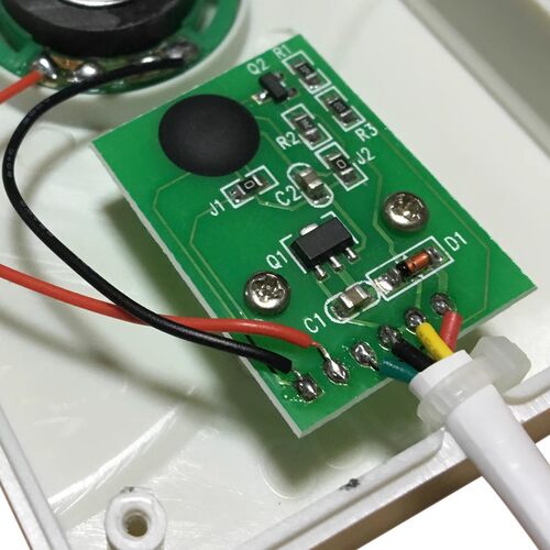 高优B01门禁有线门铃 COUNS高优门禁配套门铃12V电子门铃家用门铃 - 图0