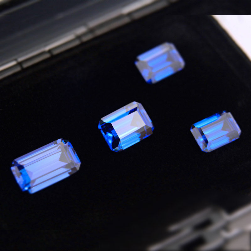 朱诺赫拉合成2七克拉蓝宝石裸石 朱诺赫拉其它首饰