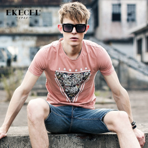 夏季修身短袖t恤