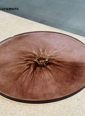 辛芷蕾meaxurement每述虎眼石红玛瑙双圈戒指原创小众设计高级