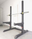 Hatlex heavy duty squat rack 80 square tube wall thickness 3mm